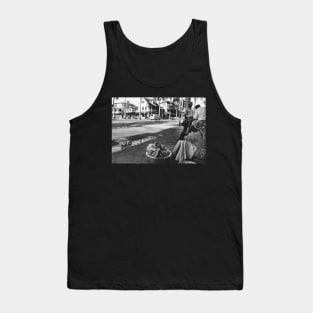 Vintage photo of Paramaribo Suriname Tank Top